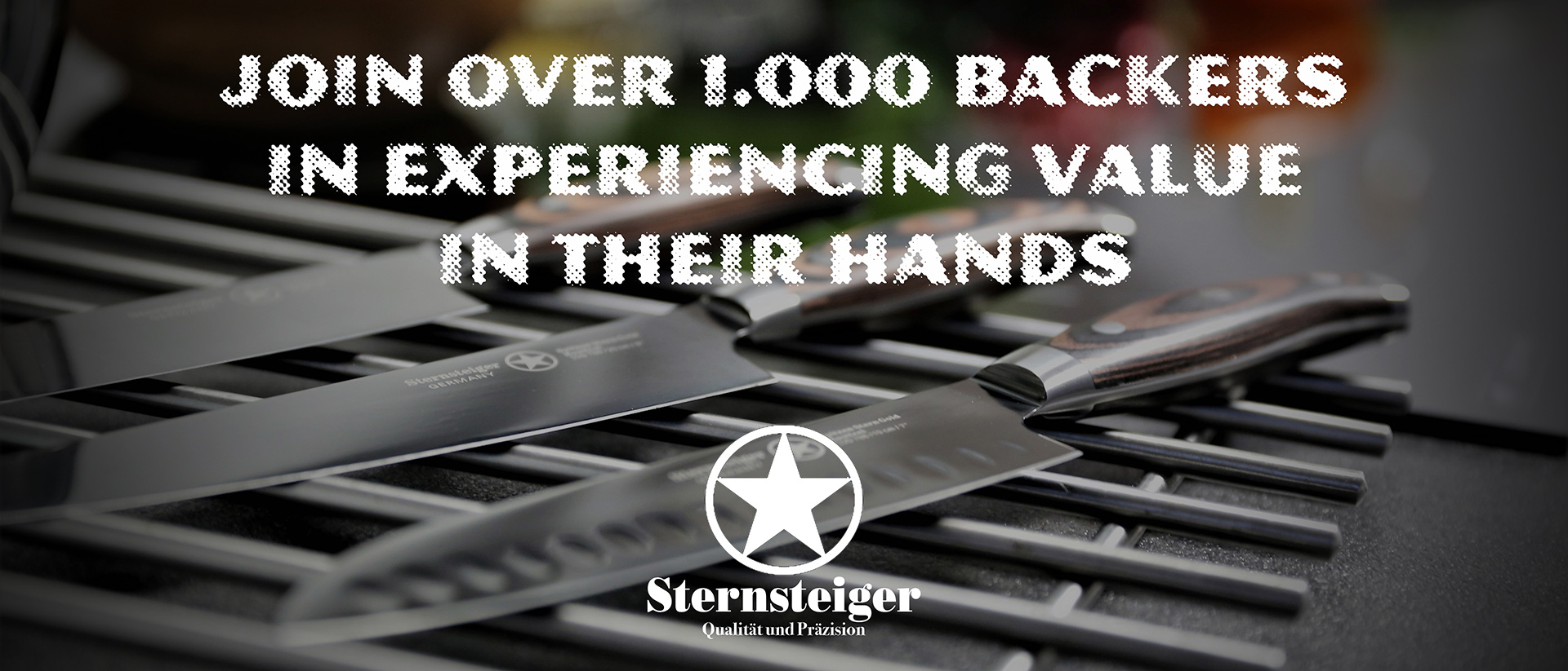 Join over 1.000 backers placing value in their hands